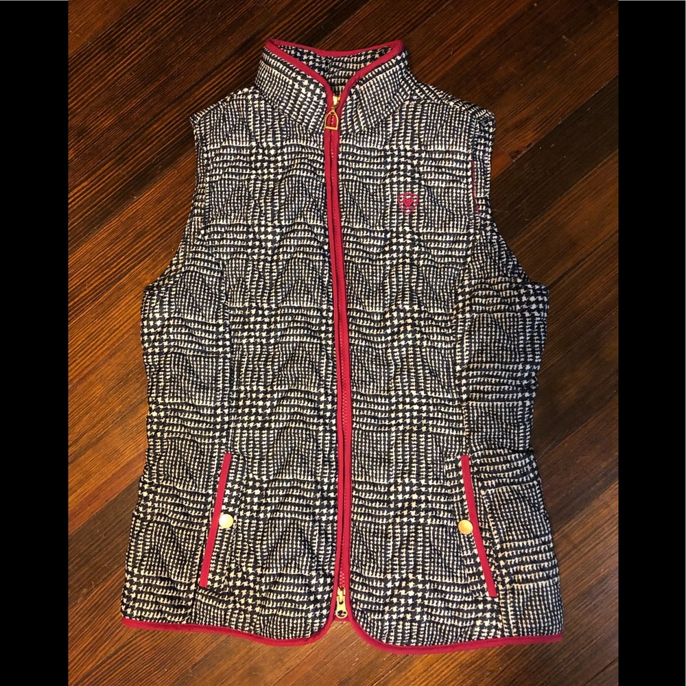 Ariat printed equestrian riding vest